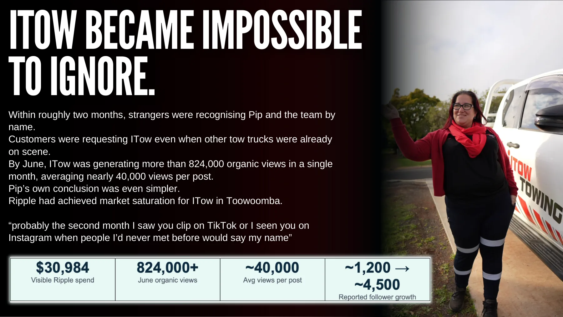 ITow case study, slide 3